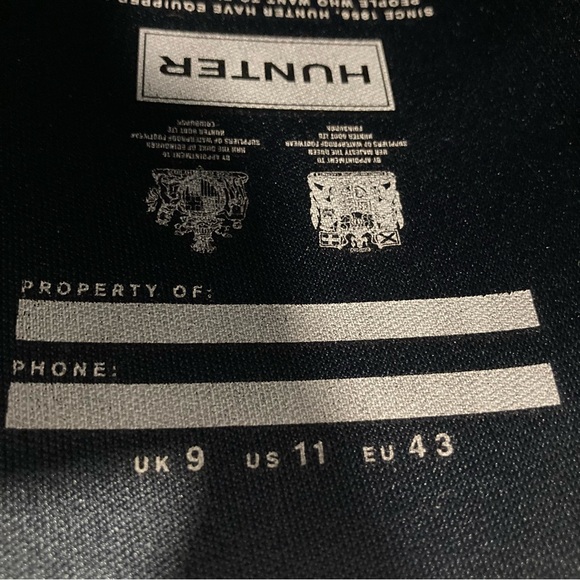 Hunter Women’s Original Refined Navy Rain Boots Sz 11 NWOB WFT1071RMA - Picture 10 of 16